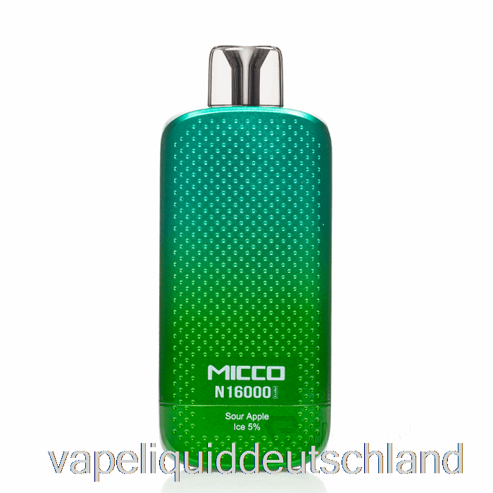 Horizontech Micco N16000 Einweg-Sour-Apple-Eis-Vape-Flüssigkeit